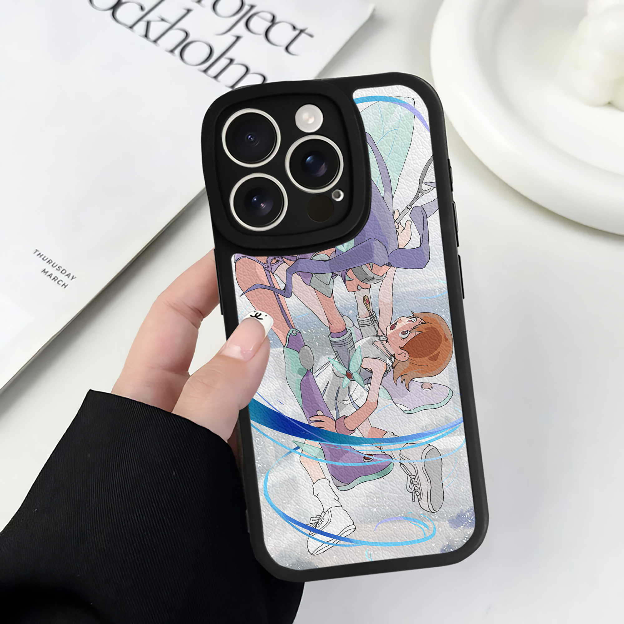 （画像用） Digimon デジタルモンスター/デジモン 【iPhone 16シリーズ対応】シリコンスマホケース（レザー調） 材質：シリコン